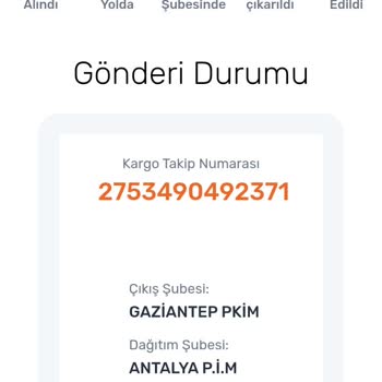 PttAVM PTT Kargo Teslim Edilemeyen Ürün