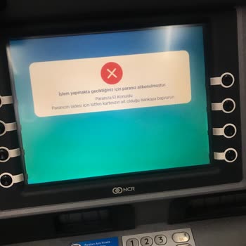 Halkbank ATM Para Sıkışması Ve Alıkoyma!