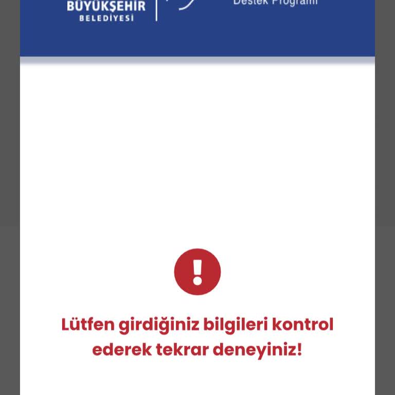 İbb Yenidoğan Paketi Başvuru Hatası