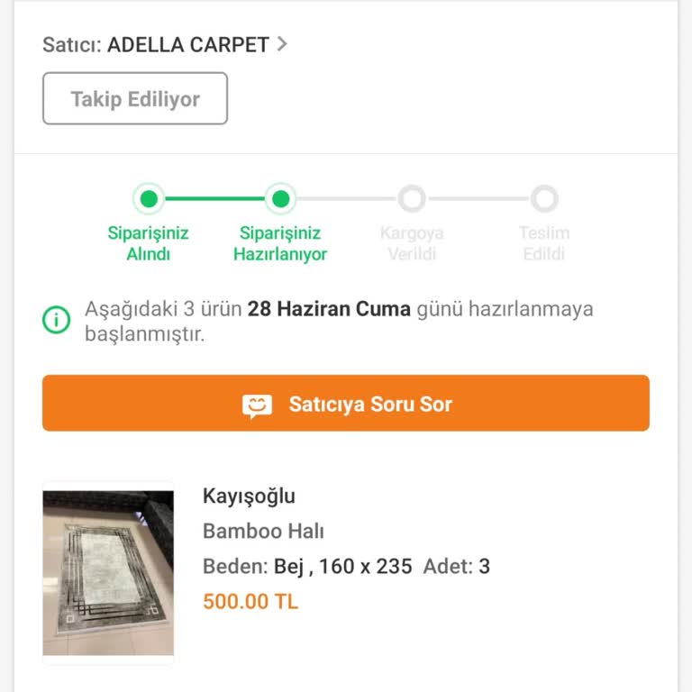 Trendyol Siparişim Kargolanmadı Yardımcı Olunmuyor
