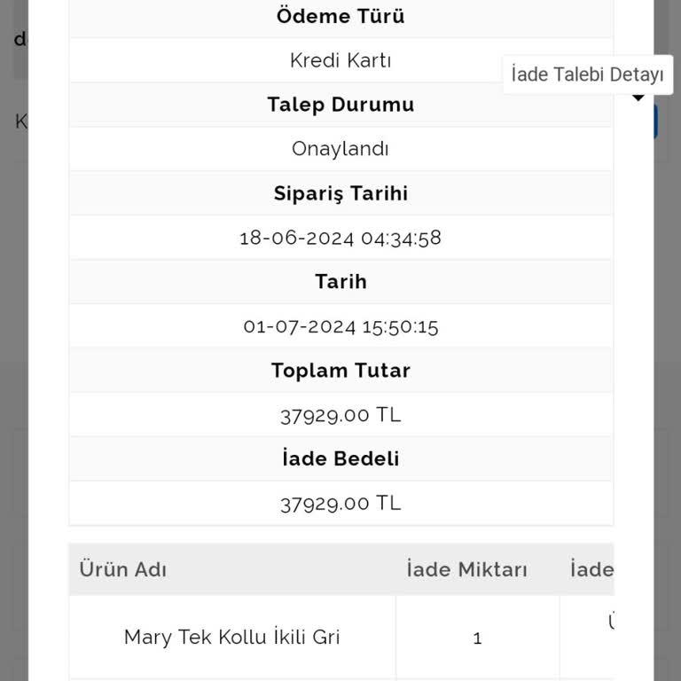 Garanti Bankası İademi Yatırmıyor.