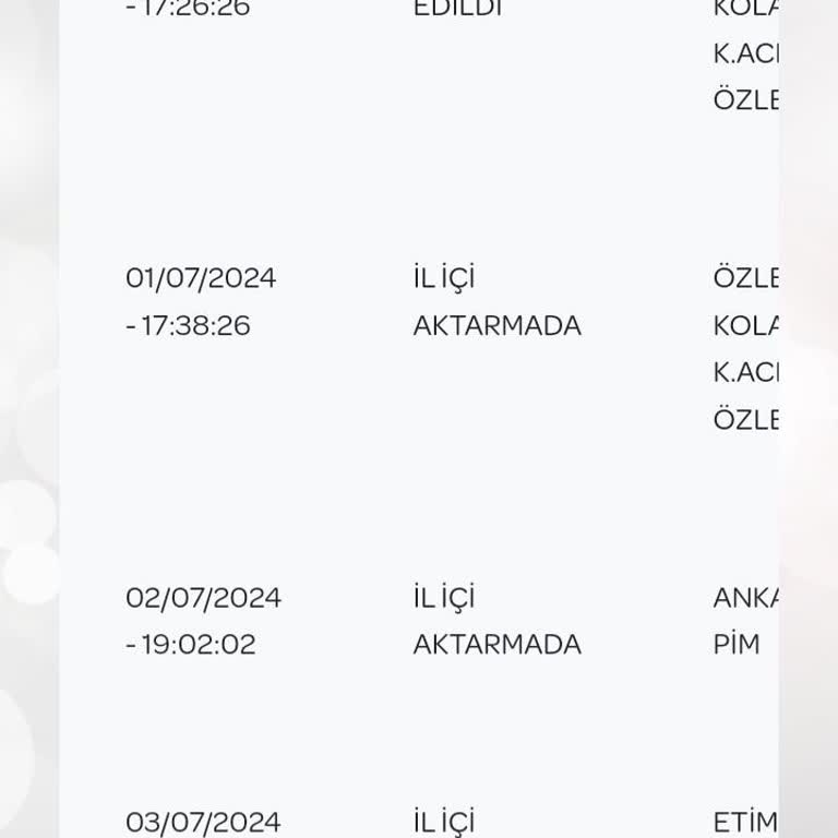 PTT Kargo Teslim Edilmeyen Gönderi