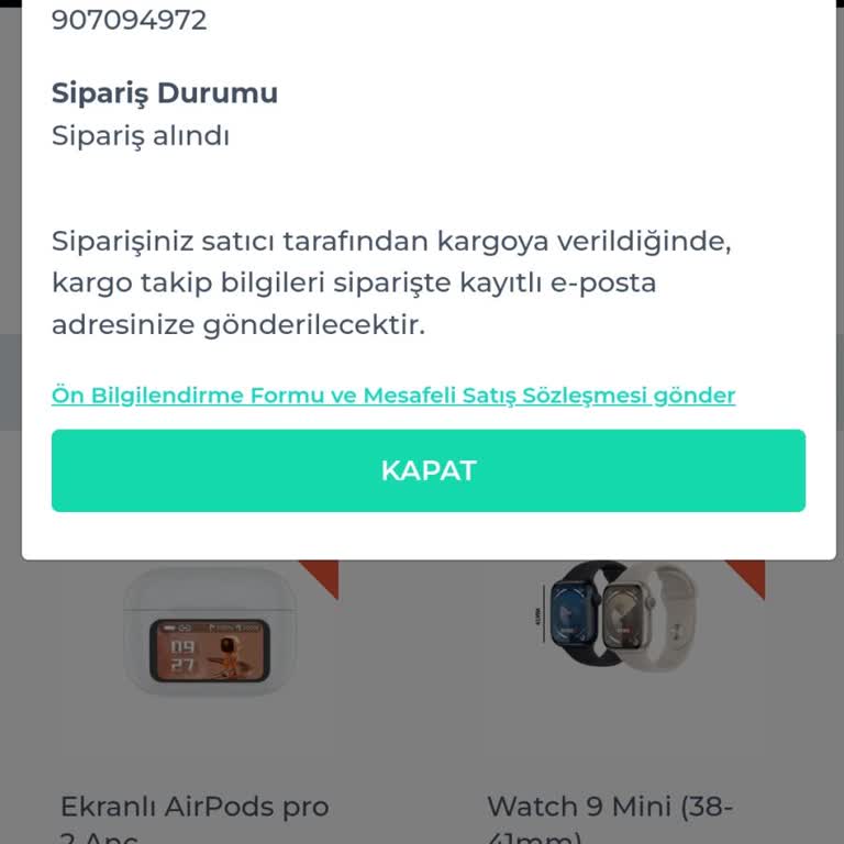 Shopier Sipariş İptal Sorunu
