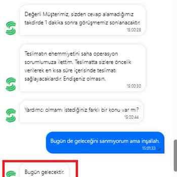 Sendeo Teslimata Değil Gezmeye Çıkartılıp Keyfi Olarak Teslim Edilmeyen Kargo