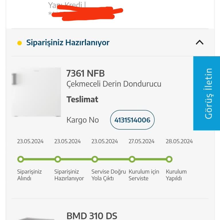 Beko.com.tr Den Verilen Sipariş 42 Gündür Teslim Edilmedi.