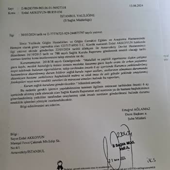 SGK Memur Emeklilik Daire Başkanlığı Hatası...