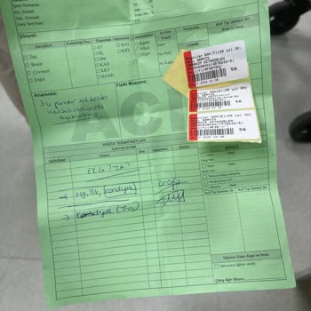 Bağcılar Eğitim ve Araştırma Hastanesi Kan Tahlili Sonucu Unutuldu