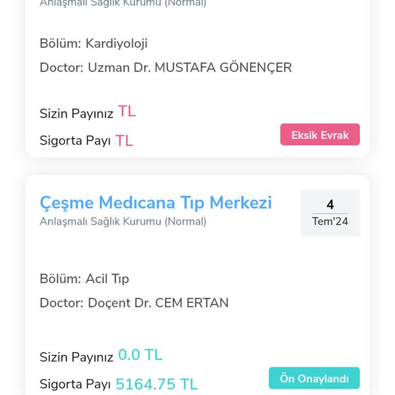 Anadolu Sigorta Hastanede Eksik Evrak Bahanesi İle Mağdur Ediyor