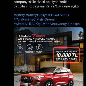 Chery Türkiye Yakıt Çeki Kampanyası Mağduriyeti