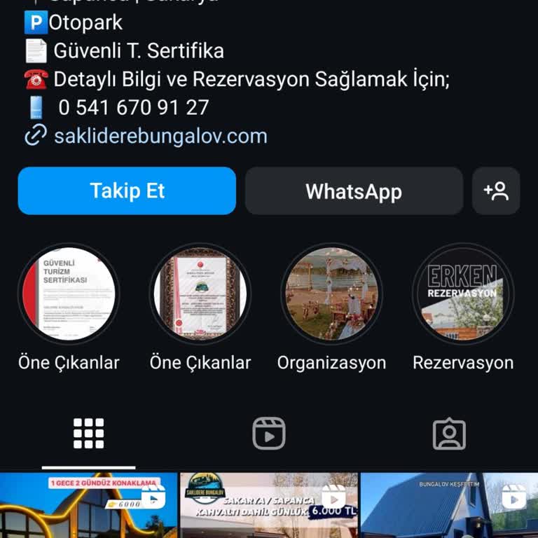 Saklıdere Bungalov Rezervasyon İçin Tekrar Para İstiyor!