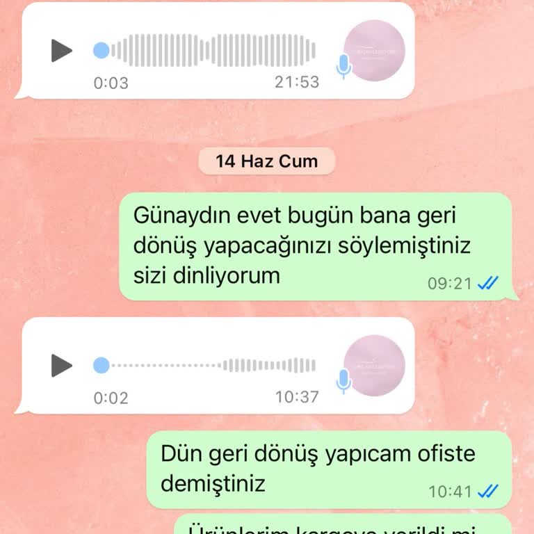 Organizasyonhediyeliklerim Instagram Siparişi Üzerinden Mağduriyet