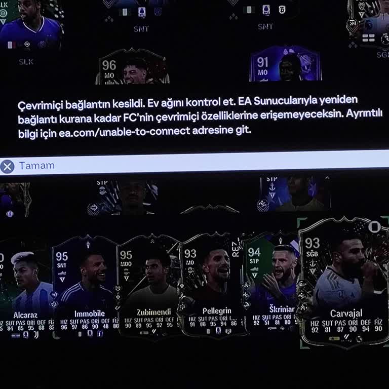 EA Sports Fc 24 Bağlantı Sorunu