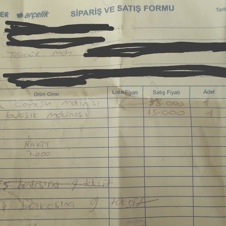 Arçelik Çamaşır Ve Bulaşık Makineleri Getirilmedi