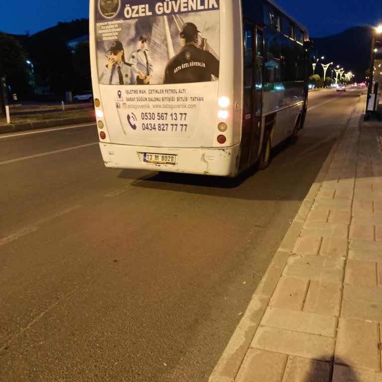 Bitlis Belediyesi Bitlis Halk Otobüsü Umursamazlığı