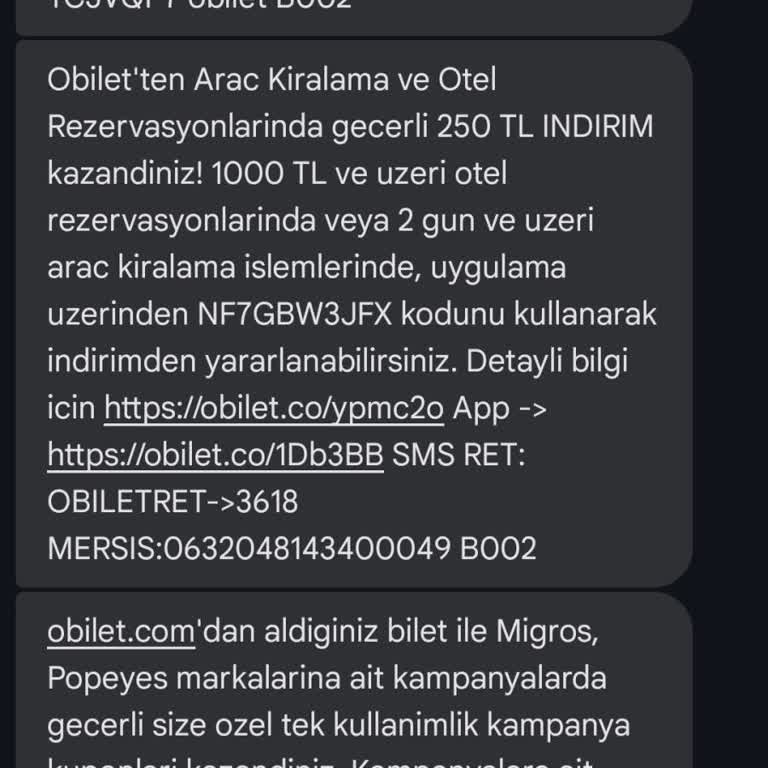 Obilet Metro Turizm Sefer İptali, İade Ve Muhatap Yok.