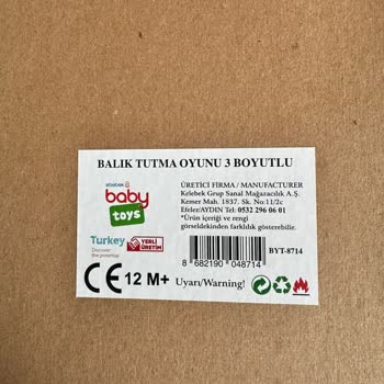 Ebebek Her Yeri Kıymık Dolu Ahşap Oyuncak