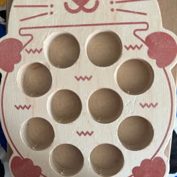 Ebebek Her Yeri Kıymık Dolu Ahşap Oyuncak