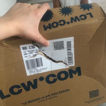 LCW Önleme Siparişimin Geldiği Hal