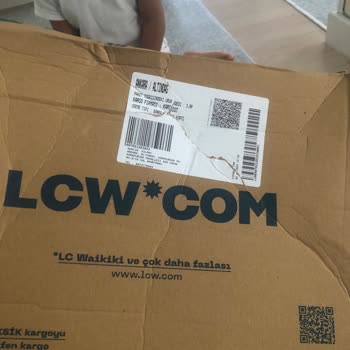 LCW Önleme Siparişimin Geldiği Hal