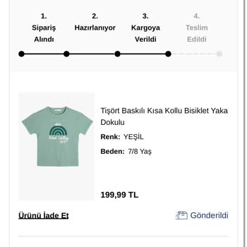 Koton Ve Birgündekargo İle Teslim Edilmeyen T-Shirt Sorunu