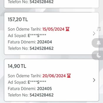 Vodafone Haksız Alınan Fatura