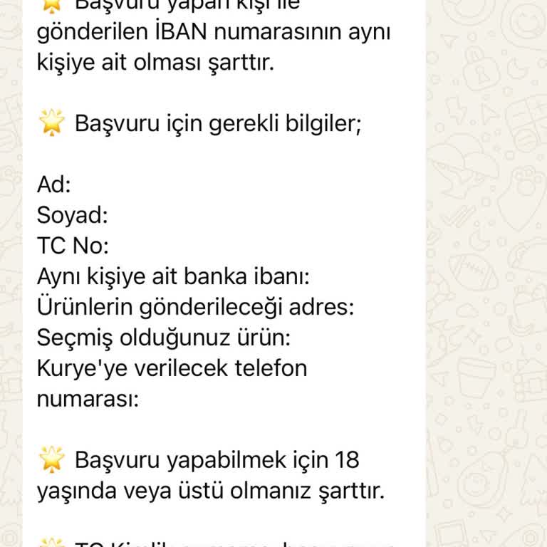 Tex Paketleri Evde Paketleme Ek İş Kişisel Bilgilerin Güvenliği