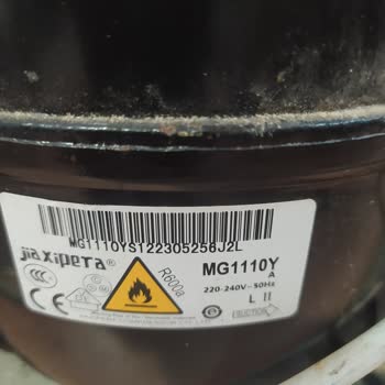 Şenocak Derin Dondurucu Gövde Açılıp Gaz Boşalması