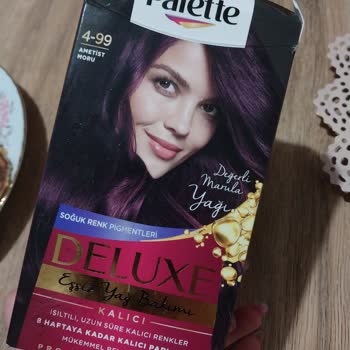 Palette Deluxe 4.99 Ametist Moru Bordo Çıktı