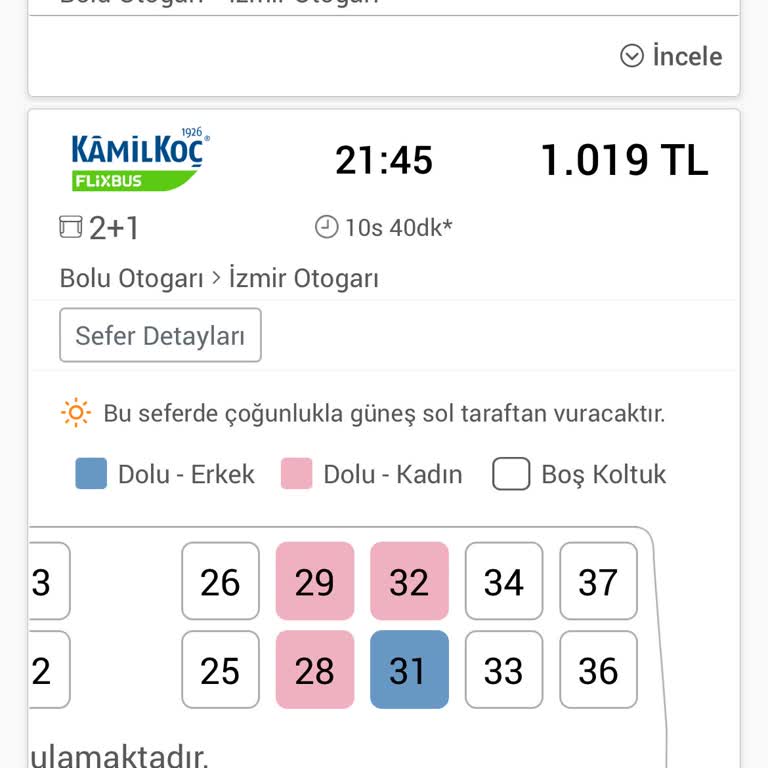 Obilet Açığa Alınan Bileti Kullanamıyorum