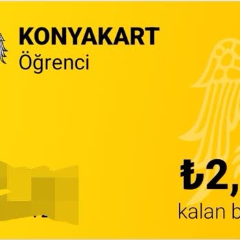 Konya Büyükşehir Belediyesi Öğrenci Kentkart Ani Uygulama Değişikliği