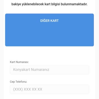 Konya Büyükşehir Belediyesi Öğrenci Kentkart Ani Uygulama Değişikliği