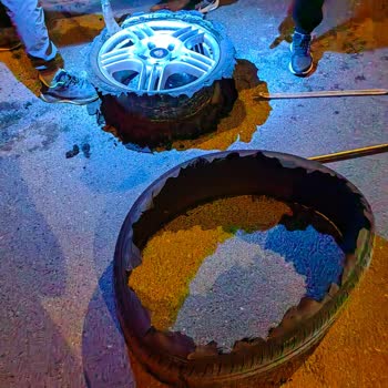 Шины Pirelli Scorpion Verde на Porsche Cayenne разрушились