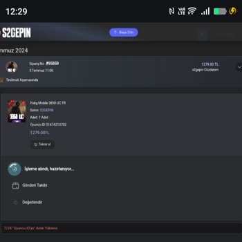 S2gepin S2EPİN 0 Müşteri Memnuniyeti, Yavaş Teslimat, Fazla Komisyon ( %4 )