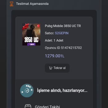 S2gepin S2EPİN 0 Müşteri Memnuniyeti, Yavaş Teslimat, Fazla Komisyon ( %4 )