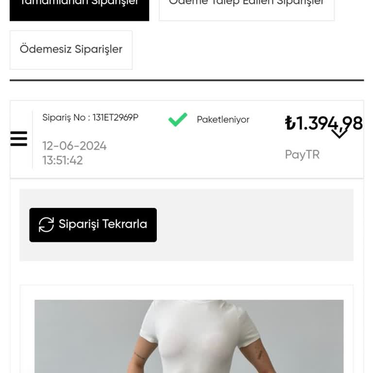 Oyku Wear Sipariş Sürecinde Yaşanan Gecikme