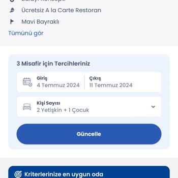 Tatilbudur Fiyat Farkı İadesi Talebi