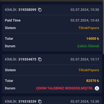 Kalitebet529.com'da Para İadesi Sorunu