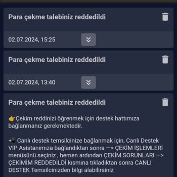 Kalitebet529.com'da Para İadesi Sorunu