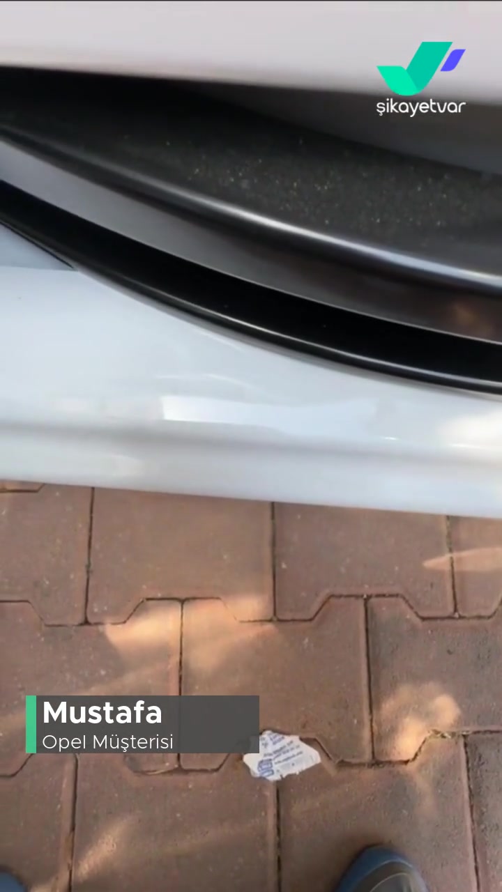 Opel Combo Sıfır Araçta Fabrikasyon Boya Hatası videonun kapak resmi