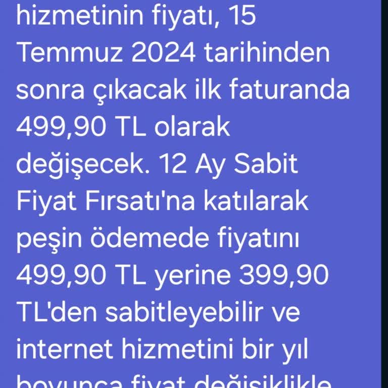 TurkNet 6 Ayda Bir Faturaya Zam - Müşteri Hizmetlerine Ulaşamıyorum