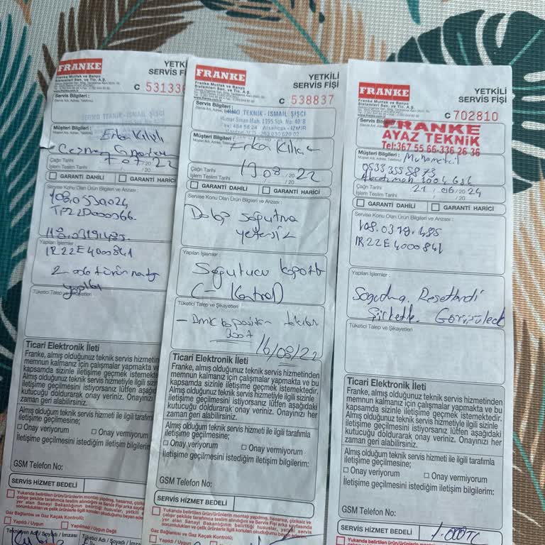 Franke Buzdolabı Bozuk Ürününün Arkasında Durmuyor (2yıl Garanti Var)