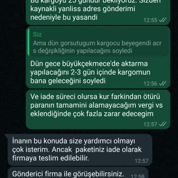 Hepsijet Kargoyu Bana Getirmek Yerine Çin'e Geri Gönderdi