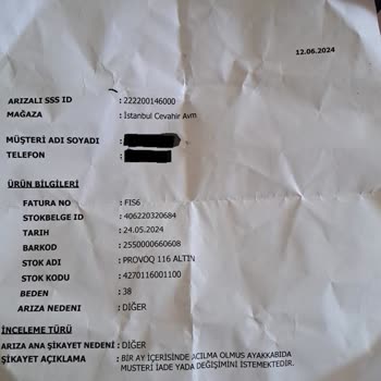 Ayakkabı Dünyası Anatolian Sandalet Mağduriyeti