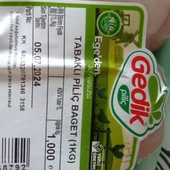 Getir SKT Yaklaşmış Ürün