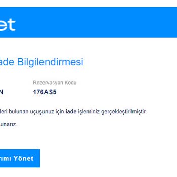 Ajet T. C.-KKTC Uçuşu Çocuk Kimlik Fotoğraf Yaşanan Mağduriyet