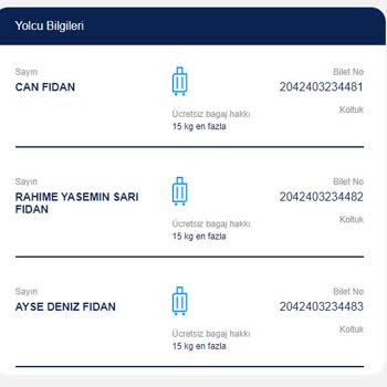 Ajet T. C.-KKTC Uçuşu Çocuk Kimlik Fotoğraf Yaşanan Mağduriyet