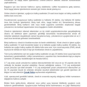 Ajet T. C.-KKTC Uçuşu Çocuk Kimlik Fotoğraf Yaşanan Mağduriyet