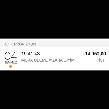 Zara Hesabımdan Habersiz Para Çekimi