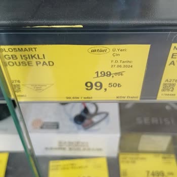 BİM Mağazaları Etiket Fiyatı İle Kasadaki Fiyat Farkı