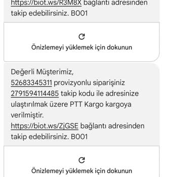 Şok Market Teslim Edilmeyen Ürünüm Hk.